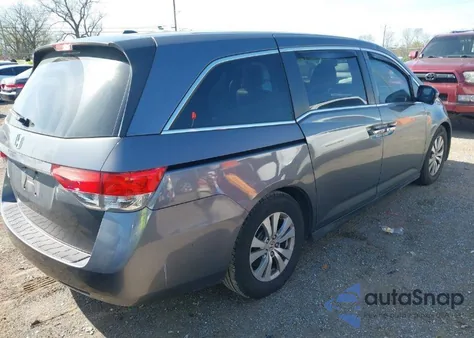 2014 Honda Odyssey Ex-L из США, поврежденный, VIN 5FNRL5H67EB129799